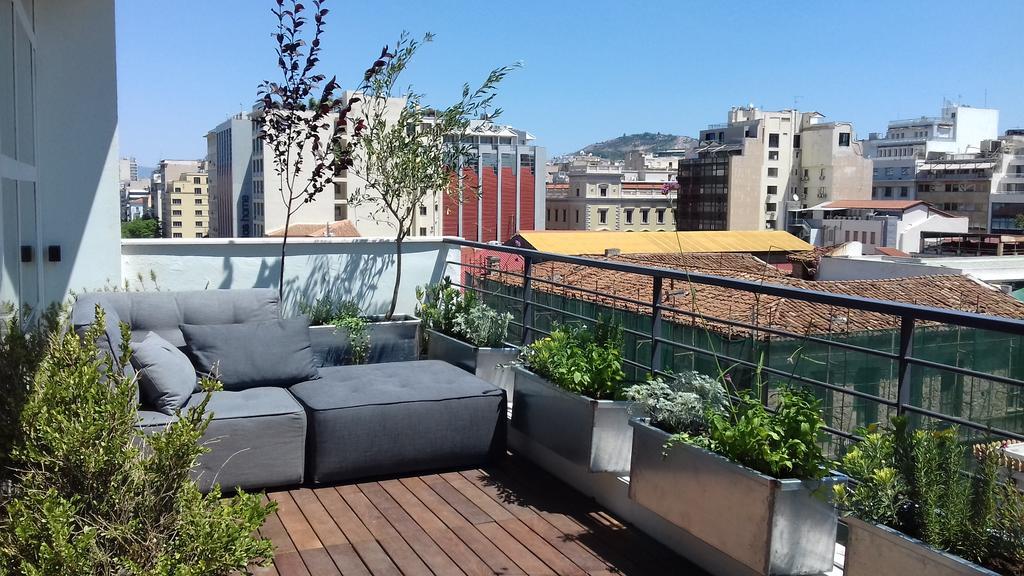 Апартаменты Hidesign Athens Art Loft Penthouse Acropolis View Экстерьер фото