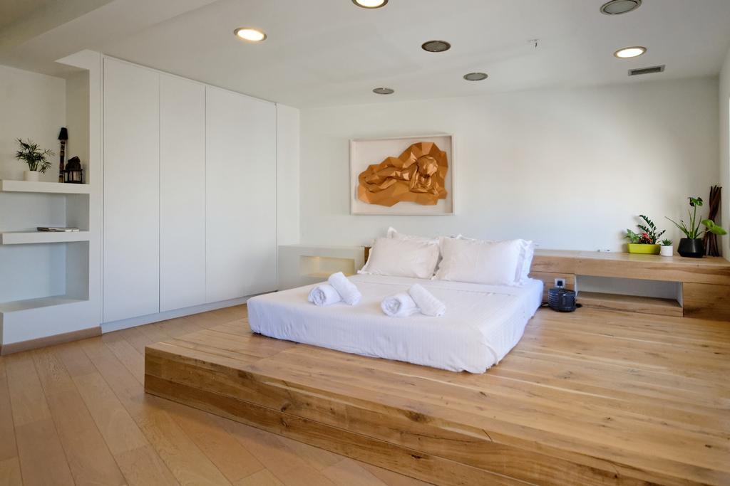Апартаменты Hidesign Athens Art Loft Penthouse Acropolis View Экстерьер фото