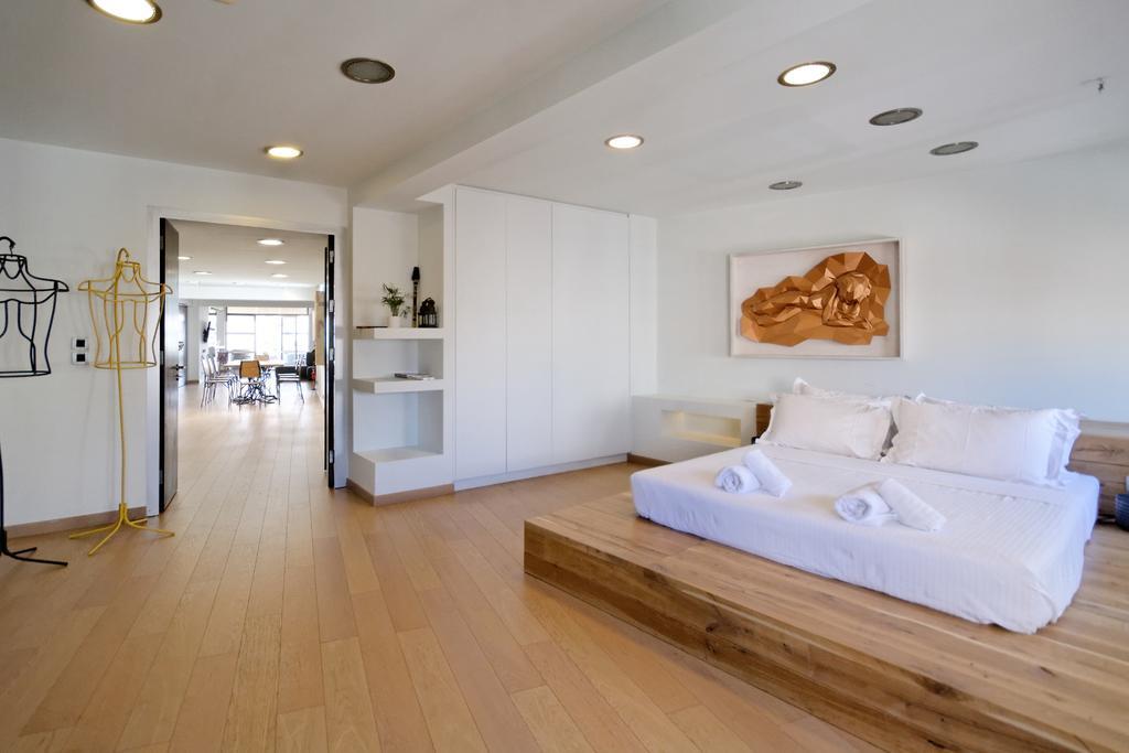 Апартаменты Hidesign Athens Art Loft Penthouse Acropolis View Экстерьер фото